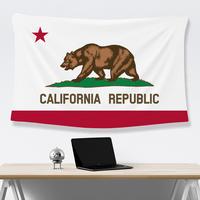 Gambar Poster Kain Flag California Republic | Dekorasi Ruangan \ Dekorasi Aestetik - California dari Boysmerch Kota Tasikmalaya 2 Tokopedia