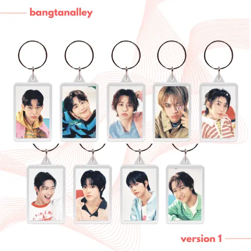 Seventeen Follow Transparent Acrylic Keychain - TikTok Shop