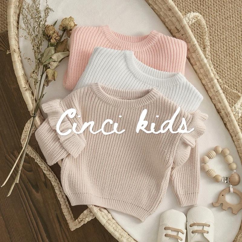 ATASAN ANAK KOREA MODEL RUFFLE CASUAL BAJU RAJUT ANAK PREMIUM 6