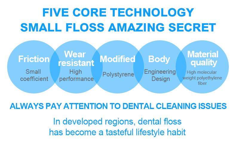 Product Introduction of Fawnmum 100PCS Twin-line Dental Flossers Disposable Toothpick Fresh Breath Interdental Cleaning Stick For Oral Hygiene floss 12