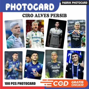 Photocard Ciro Alves Persib 100 Pcs Free Innerslave Sticker PHOTOCARDKU