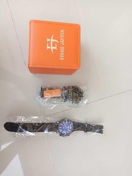 Product Review of DISKON  Evans Jayden Jam Tangan Pria 9953-1 Rantai Stainless Steel Analog Sapphire Glass Water Resistant 5ATM Watches Kaca from A**d J**i 0