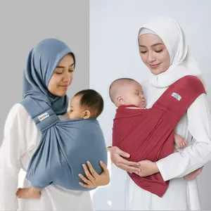 GEOS Gendongan Bayi Samping Instan Busa Premium 1 Layer Praktis Nyaman Hipseat Bunda Size S M L XL