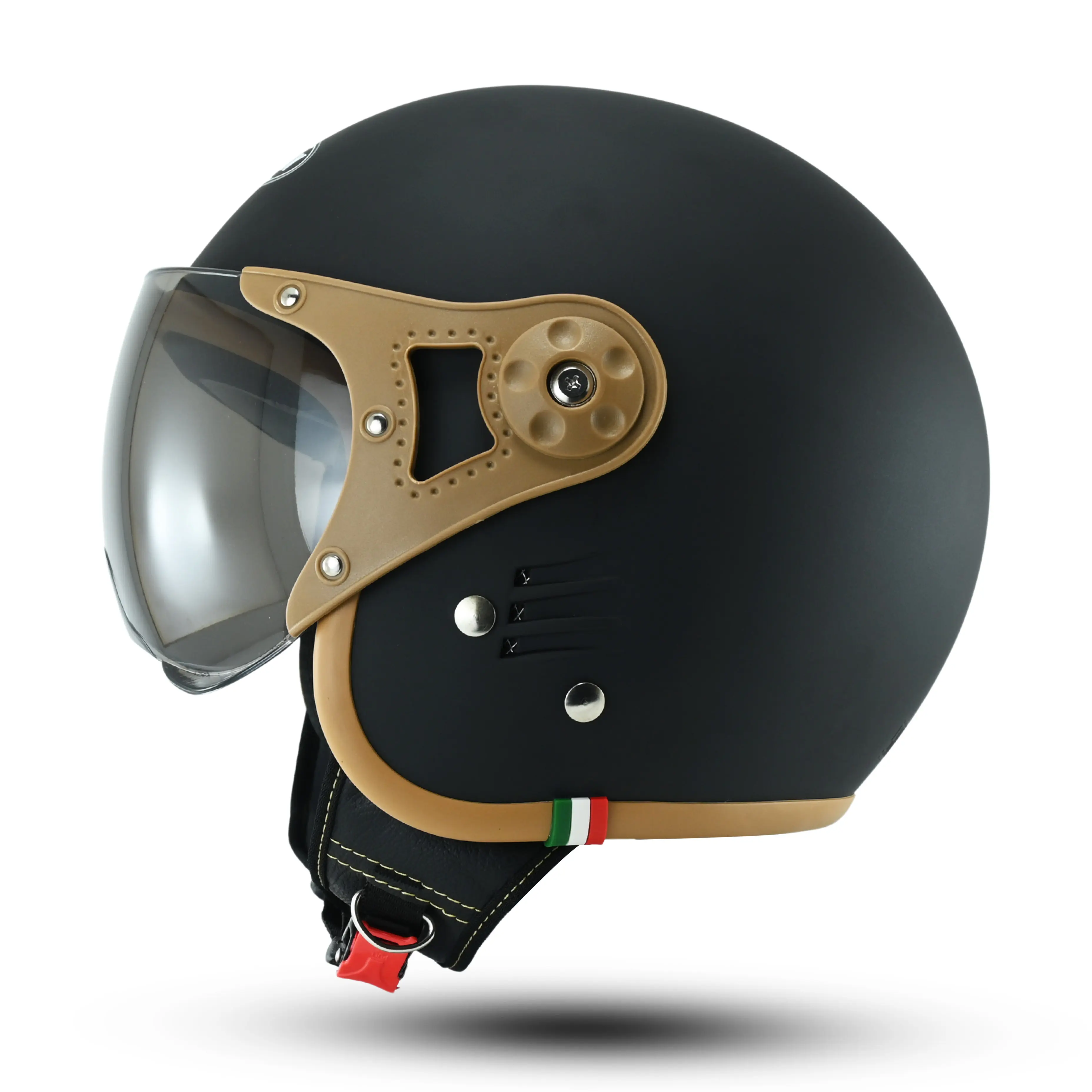 Helm Pilot Italy Rsix Bogo Terbaru SNI Warna Pastel Kaca Clear Motorcycle