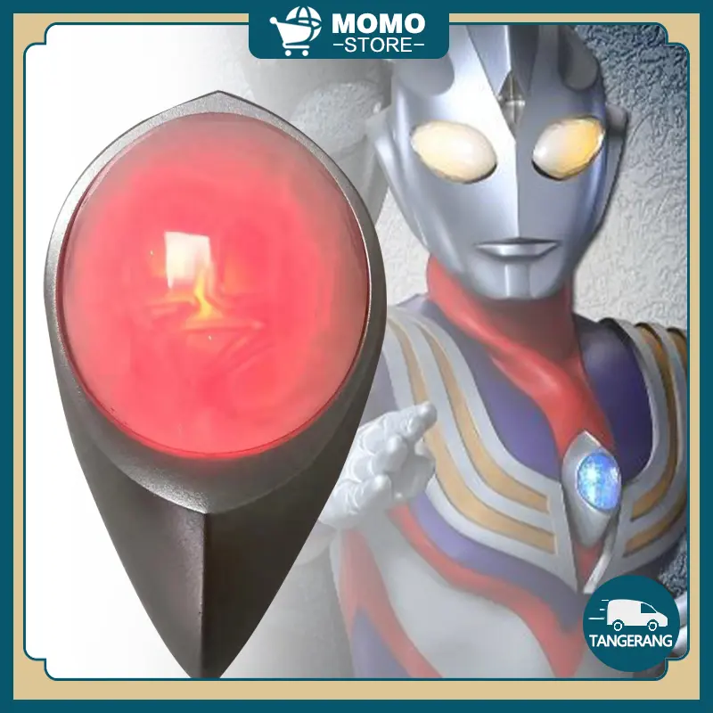 Ultraman Tiga Chest Light Timer / Color Timer Dengan Suara dan Lampu 0