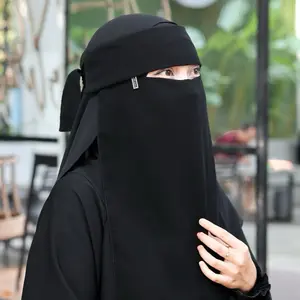 FAHIMY NIQOB - Niqab Poni soft ped tali besar bandul bedoon essm