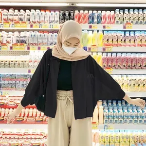 CARDIGAN BATWING BASIC OUTER CERUTY BABYDOLL