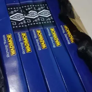 Sarung Tenun Wadimor Polos Warna Tumpal Kembang sarung kembaran oleh oleh haji santri ( TUMPAL RANDOM ) Muslim Dewasa Kain - RC