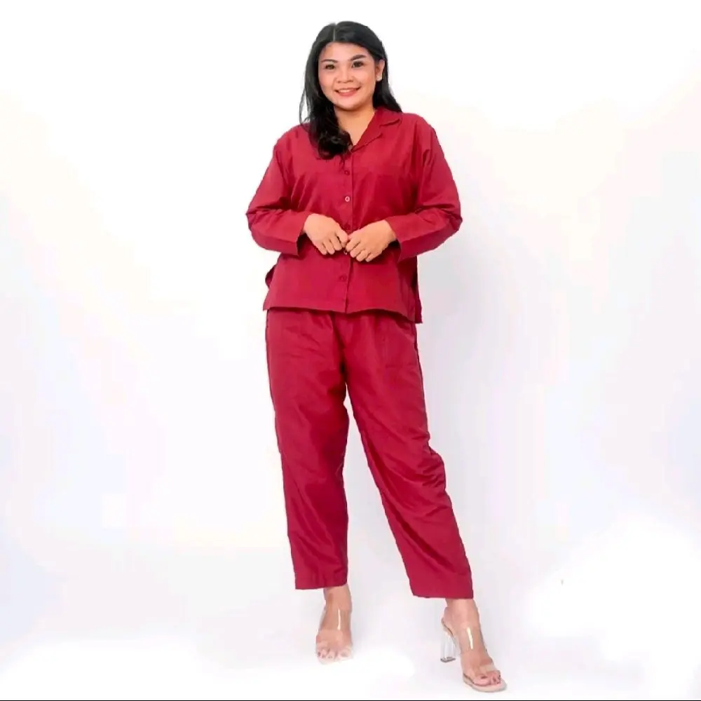 Baju Tidur Dewasa All Size Terbaru Terlaris Banget Piyama Wanita Katun