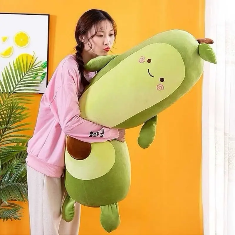 Bơ Dài 1m1 Tặng gấu bông đồng giá - Quả Bơ Kích Thước Lớn Kèm gấu bông đồng giá 40cm