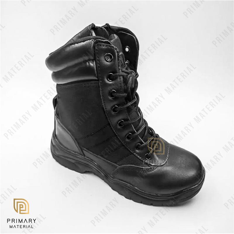 Product Introduction of Kasut Operasi Tactical Tapak Berjahit Boot GD Tugas am hiking taktikal kulitkraf kawad spike boot Safety 7