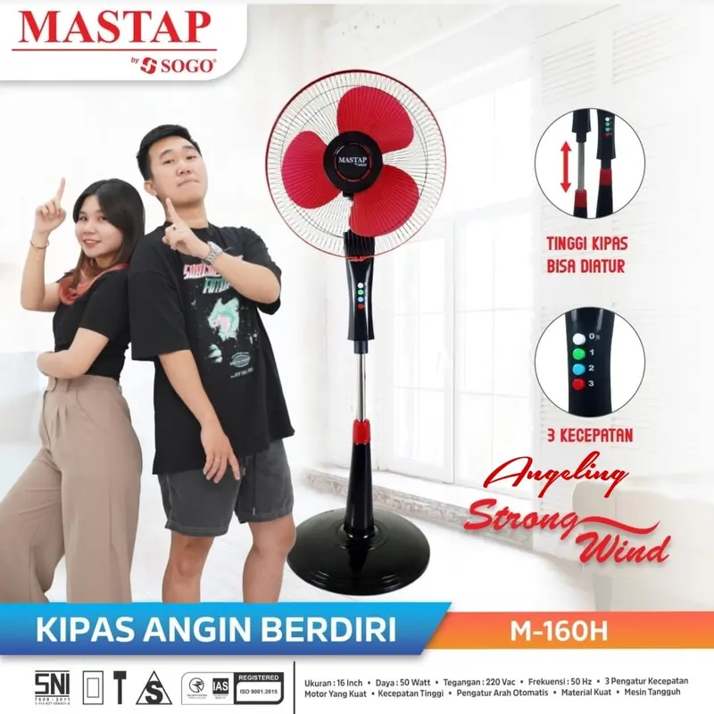 MCN KIPAS MASTAP | Kipas Angin Mastap 16 Inch | Kipas Mastap 1