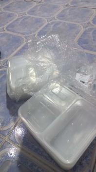 Product Review of Kotak Makan Plastik 3 Sekat Thinwall Bento 3 Sekat Box Bento 3 Sekat from A**a S**d 1