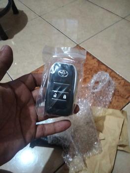 Product Review of Casing flip key toyota model lipat innova yaris fortuner vios 2 tombol Kunci from @**n 2