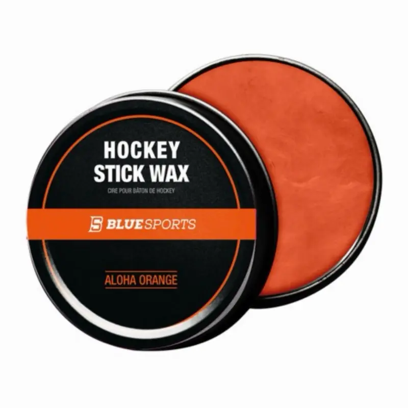 Blue Sports Hockey Stick Wax