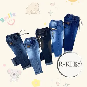 Celana jeans anak skinny laki-laki dan wanita 1-10 tahun Unisex