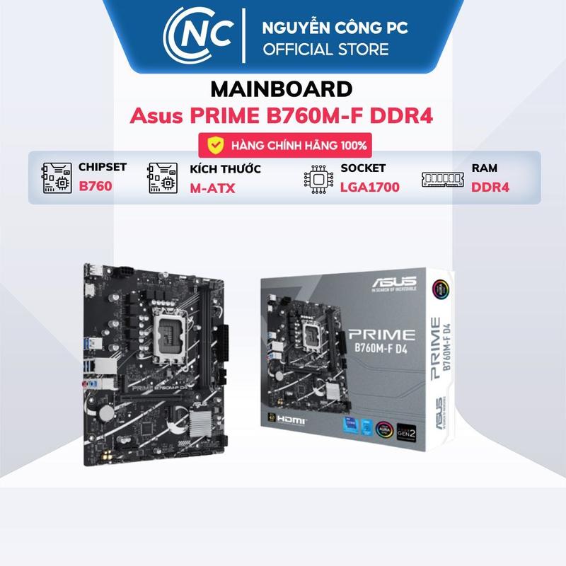 Mainboard B760M-F DDR4 - BH 36 tháng
