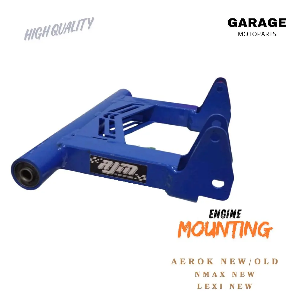 ENGINE MOUNTING DOUBLE PLAT "AEROX NEW/OLD - NMAX NEW - LEXI NEW "MILD STEEL