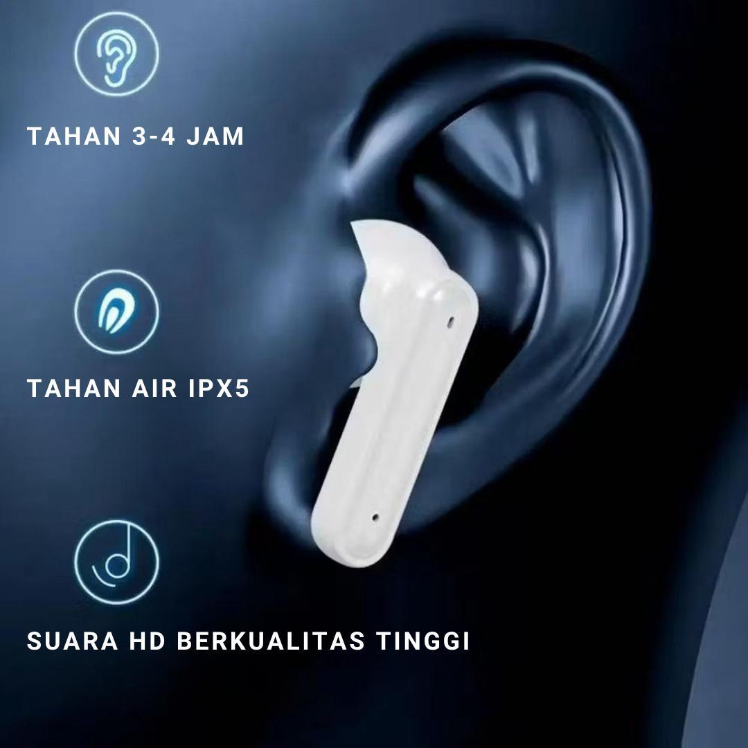 TWS W895 Wireless Earphones Super Full Bass Bluetooth 5.4 In Ear HIFI Mini Waterproof Sports Music Earbuds Headset  headset bando dengan mic