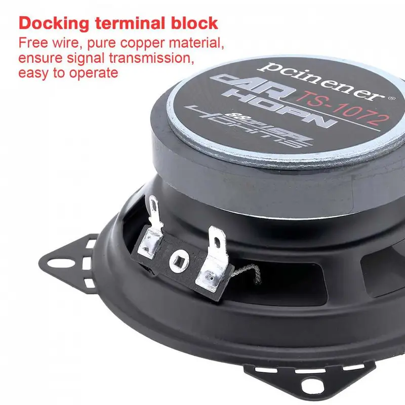 COD Pcinener 2PCS Speaker Pintu Mobil Full Bass Avanza Truk Canter Grand Max HiFi 4 Inch 250W TS1072 4