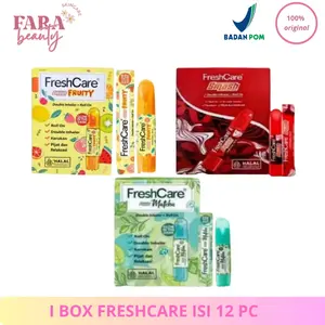 ( PAKET HEMAT ) 1box - FRESHCARE SMASH 12 PCS MATCHA FRESH CARE DAN SMASH FRUITY 1BOX 12PC