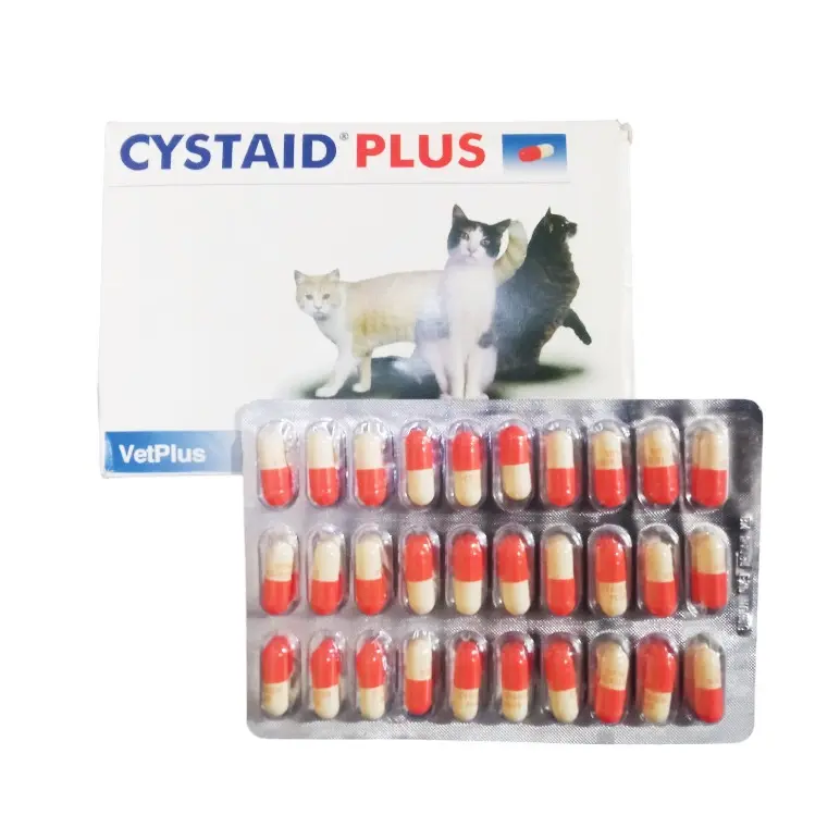 Cystaid Plus Urinary Tract Vetplus Per 1 kapsul Suplemen Obat Sakit Pipis Berdarah / Susah Kencing / Kemih FUS / FLUTD Kucing & Anjing (1 KAPSUL) 4