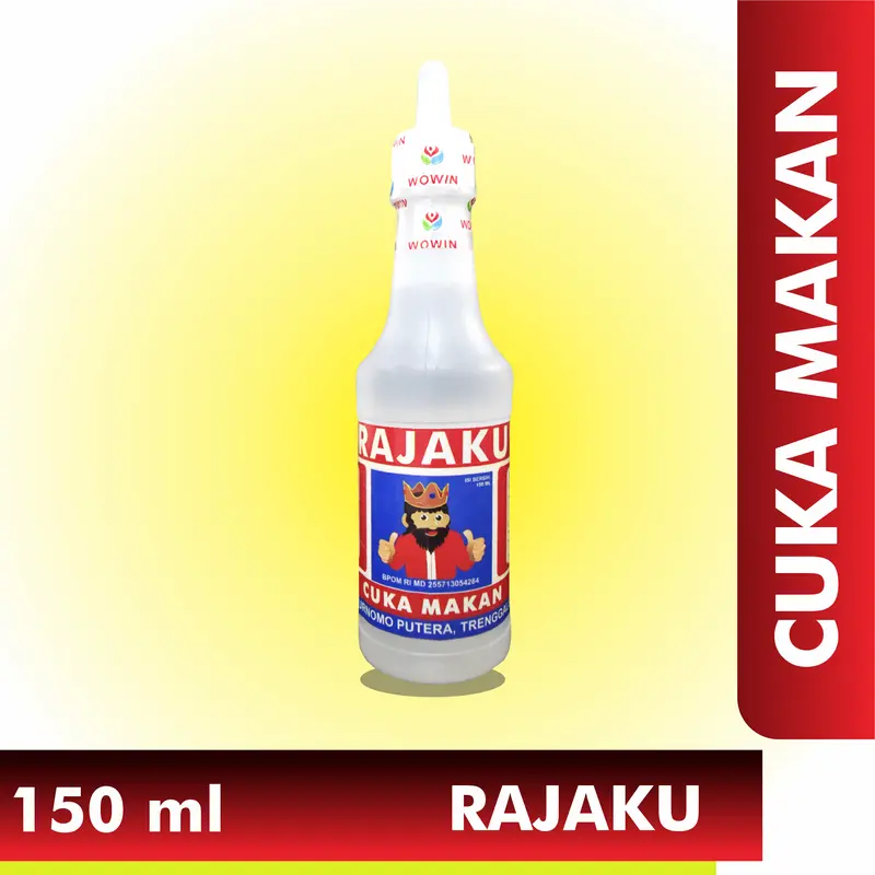 Cuka Makan Cap Rajaku 150ml 0