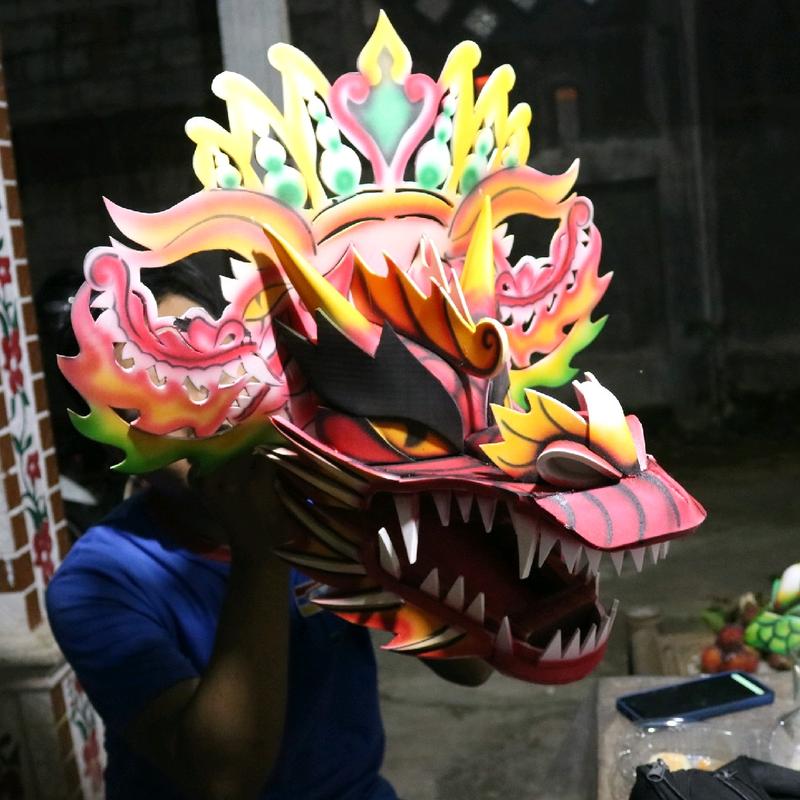 Barongan Devil Keren / Barong Devil Anak Mainan Toy 5
