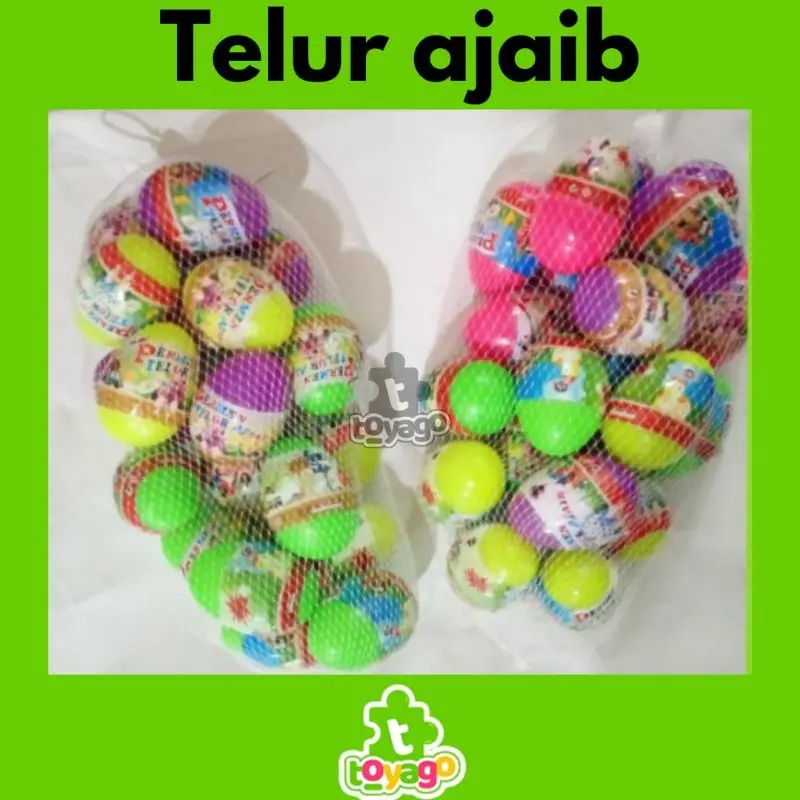 Telur Ajaib Isi Hadiah Planet Heboh (Telur Ajaib Toyago Toys) 0