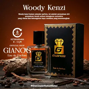 PARFUM GIANOS WOODY KENZI 30ML Exclusive Elegan Tahan Lama 8-12Jam Cocok Untuk Cowok Dan Cewek