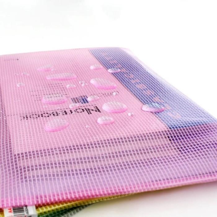 Zip Bag Pocket Folder Pouch Filling Stationery Organizer Multifungsi Terlaris! 1