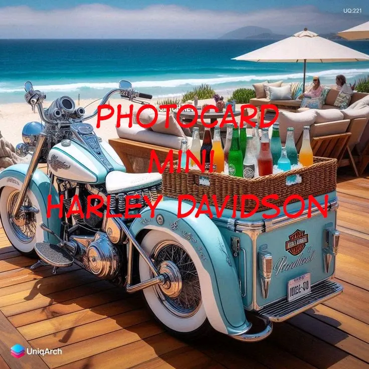 Photocard Harley Davidson Mini. 25 pcs. Limited Edition