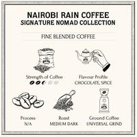 Gambar Bacha Coffee | Nairobi Rain Nomad, 100% Arabica Beans, Medium Roast, Whole Beans 250G dari BACHA COFFEE Kota Administrasi Jakarta Barat 4 Tokopedia