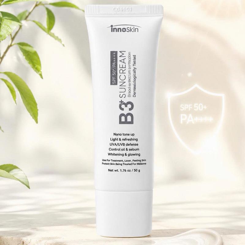 (E36) Kem chống nắng B3 Suncream màu Xám 50ml ( bản mới)