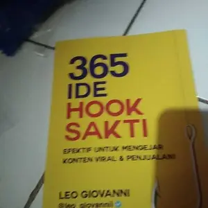 best seller 365 IDE HOOK SAKTI : LEO GEOVANNI