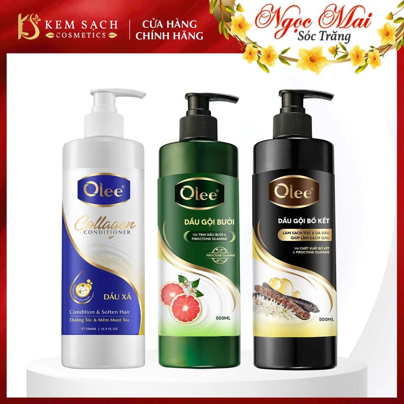 COMBO DẦU GỘI VÀ DẦU XÃ OLEE