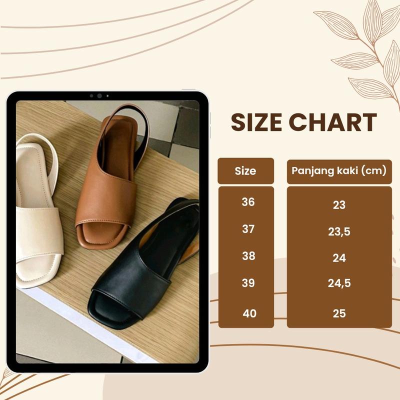 Product Introduction of Brian Amanda Sandal Wanita Flat / Teplek 0