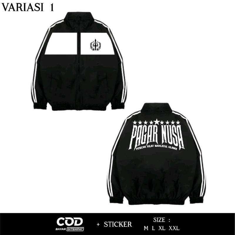 Tracktop Sablon//Bordir Pagar Nusa Pencak Silat Nahdlatul Ulama 0