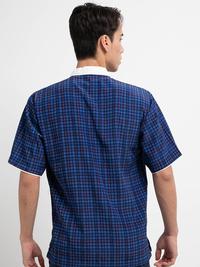 Gambar Adikusuma by Arjuna Weda Koko Pria Muslim Motif Kotak-kotak - Regular Fit | Lengan Pendek | Kancing Depan | Kerah Shanghai | Kantong Depan - Biru, S dari Batik ArjunaWeda Kota Administrasi Jakarta Timur 2 Tokopedia