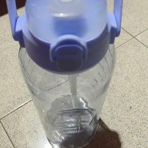 COD Micook Botol Minum 2 Liter Jumbo Besar Anti Bocor Botol Air Motivasi BPA FREE Gratis Stiker