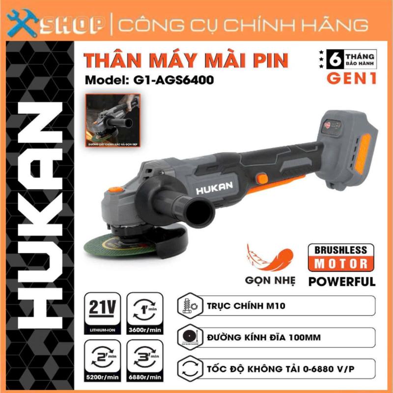 Máy mài pin HUKAN HK-AGS6400 3 tốc độ Động cơ Không chổi than
