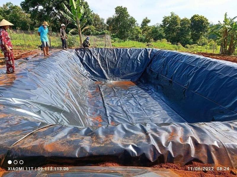 Bạt lót hồ chống thấm HDPE nguyên sinh