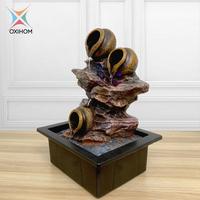 Gambar Oxihom W818 Water Fountain Ornament Articles Taman Air Mancur Mini Garden Abstrak Dekorasi Indoor dan Outdoor Rumah Unik dan Antik Feng Shui Motif Batu Alam Minimalis Membuat Ruang Tamu yang Mewah Elegan Hangat dan Romantis dengan lampu LED - W818 dari Oxihom Kota Depok 4 Tokopedia