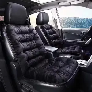 Bantal Sandaran 2 In 1 Alas Duduk Jok Mobil Premium / Alas Kursi Duduk Tempel Mobil Empuk