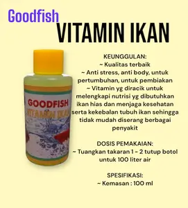 GOODFISH 100 ML Vitamin Ikan Fish Life Vitamin Discus
