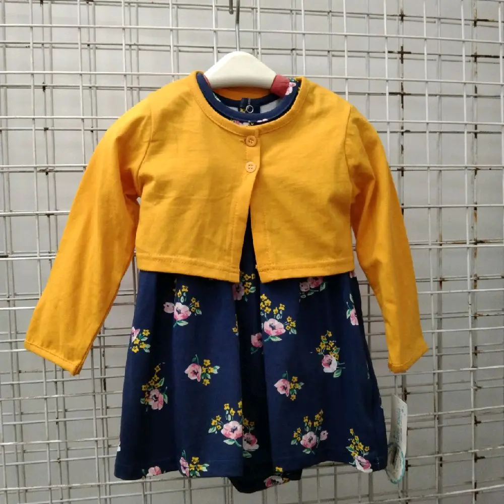 DRESS + CARDIGAN ANAK PEREMPUAN