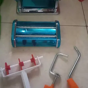 QME- Pasta Maker Atlas Qm-150 Gilingan Mie, Molen, Pangsit Cetakan Mie Penggiling Pencetak Pasta Kue Alat Mesin Pemotong Plastik Pizzaa