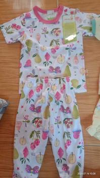 Product Review of Little Q - BIS Rampel Baju Bayi Pendek Kancing Depan Celana Pendek from s**i m**a 2