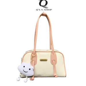 [Beli Lokal] Shafiya Shoulderbag Totebag bahu wanita/Tas wanita Totebag korean style (FREE BONEKA)