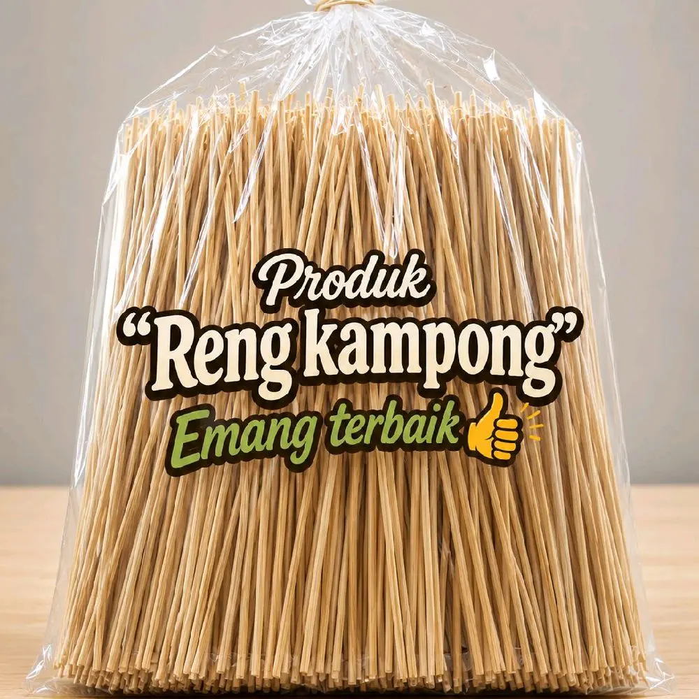 Tusuk sempol 1 kg  Tumpul Bulat